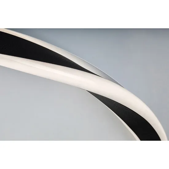 Rábalux Mathiola fekete LED mennyezeti lámpa (RAB-71290) LED 1 izzós IP20