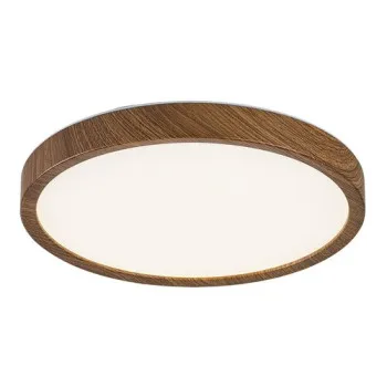 Rábalux Maurec fa utánzat-fehér vízvédett LED fürdőszobai lámpa (RAB-75082) LED 1 izzós IP44