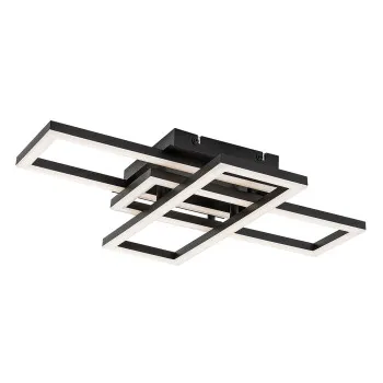 Rábalux Mereni fekete LED mennyezeti lámpa (RAB-71394) LED 1 izzós IP20