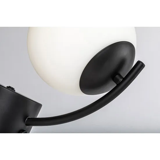 Rábalux Mesiro fekete asztali lámpa (RAB-74035) E14 1 izzós IP20