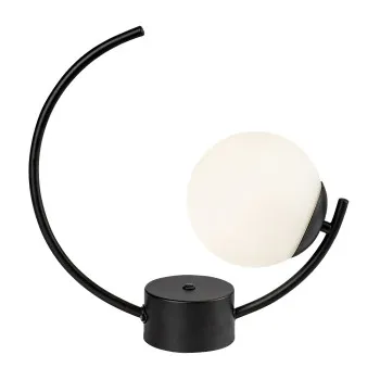 Rábalux Mesiro fekete asztali lámpa (RAB-74035) E14 1 izzós IP20