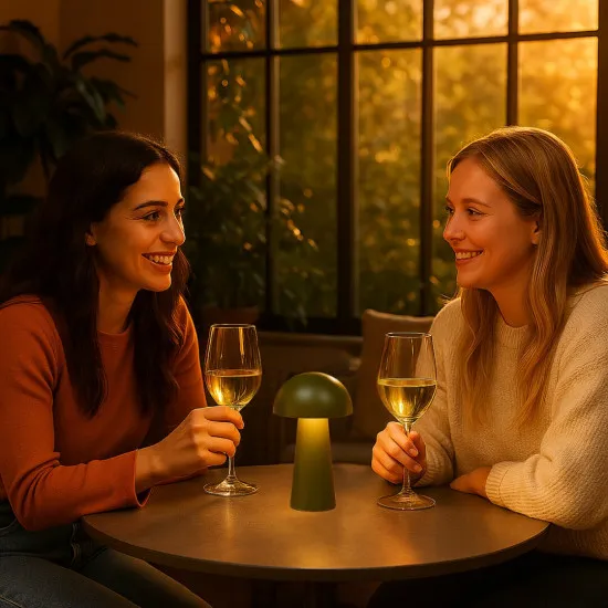 Rábalux Mireo zöld hordozható LED asztali lámpa (RAB-76038) LED 1 izzós IP44