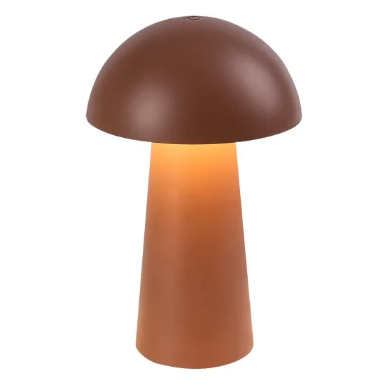 Rábalux Mireo barna hordozható LED asztali lámpa (RAB-76039) LED 1 izzós IP44