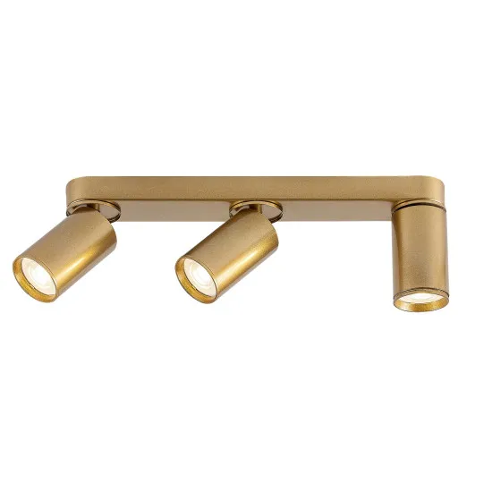 Rábalux Mirina arany mennyezeti spotlámpa (RAB-73077) GU10 3 izzós IP20