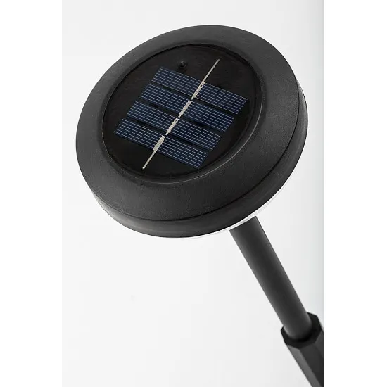 Rábalux Monor fekete LED napelemes kültéri leszúrható lámpa (RAB-77177) LED 1 izzós IP44