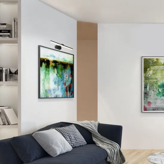 Rábalux Nabil matt fekete LED képvilágító (RAB-71147) LED 1 izzós IP20