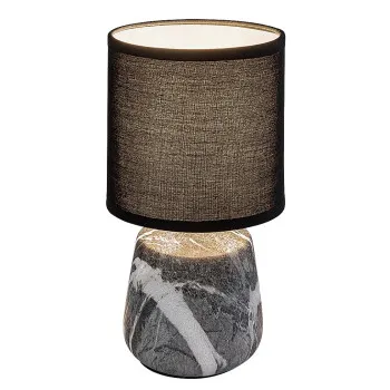 Rábalux Nalisa fehér-fekete asztali lámpa (RAB-74066) E14 1 izzós IP20