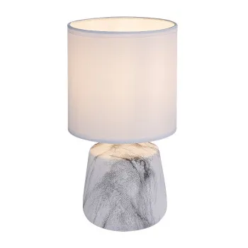 Rábalux Nalisa fehér-fekete asztali lámpa (RAB-74067) E14 1 izzós IP20