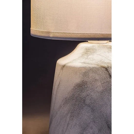 Rábalux Nalisa fehér-fekete asztali lámpa (RAB-74067) E14 1 izzós IP20