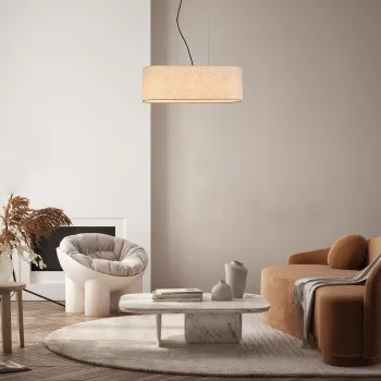 Rábalux Narmin matt fekete függesztett lámpa (RAB-72251) E27 3 izzós IP20