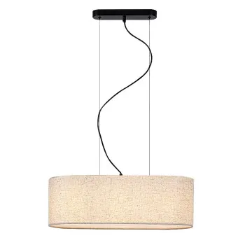 Rábalux Narmin matt fekete függesztett lámpa (RAB-72251) E27 3 izzós IP20