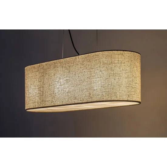 Rábalux Narmin matt fekete függesztett lámpa (RAB-72251) E27 3 izzós IP20