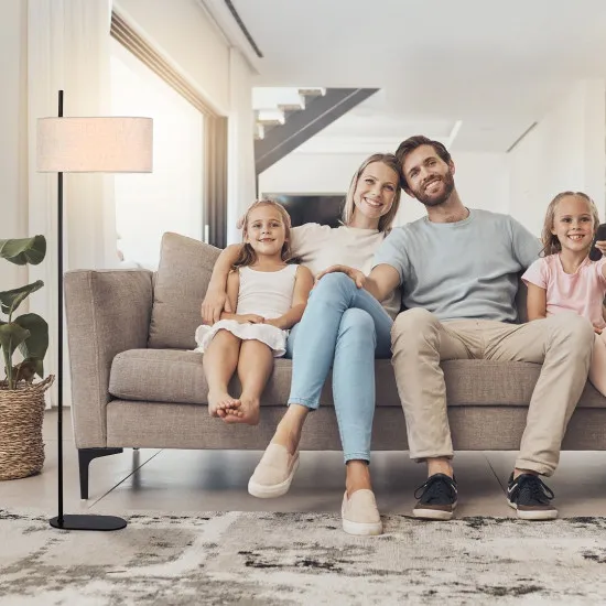 Rábalux Narmin matt fekete állólámpa (RAB-74240) E27 1 izzós IP20