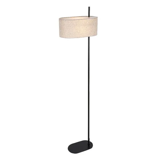 Rábalux Narmin matt fekete állólámpa (RAB-74240) E27 1 izzós IP20