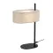 Rábalux Narmin matt fekete asztali lámpa (RAB-74241) E14 1 izzós IP20