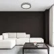 Rábalux Nilin fehér-fekete LED mennyezeti lámpa (RAB-71140) LED 1 izzós IP20