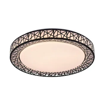 Rábalux Nilin fehér-fekete LED mennyezeti lámpa (RAB-71140) LED 1 izzós IP20