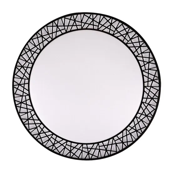 Rábalux Nilin fehér-fekete LED mennyezeti lámpa (RAB-71140) LED 1 izzós IP20