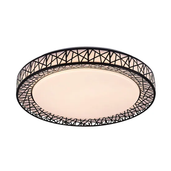 Rábalux Nilin fehér-fekete LED mennyezeti lámpa (RAB-71140) LED 1 izzós IP20