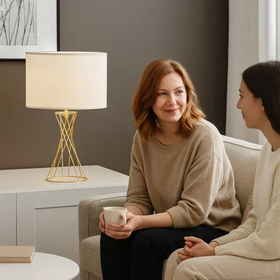 Rábalux Nivra arany asztali lámpa (RAB-74081) E27 1 izzós IP20