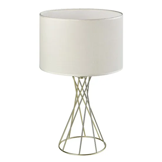 Rábalux Nivra arany asztali lámpa (RAB-74081) E27 1 izzós IP20