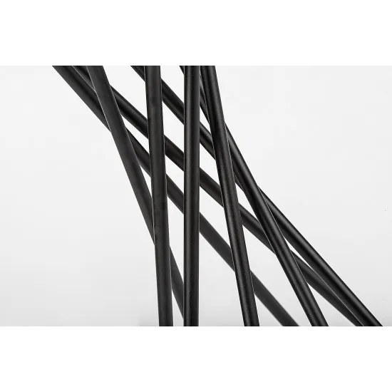 Rábalux Nivra fekete asztali lámpa (RAB-74082) E27 1 izzós IP20