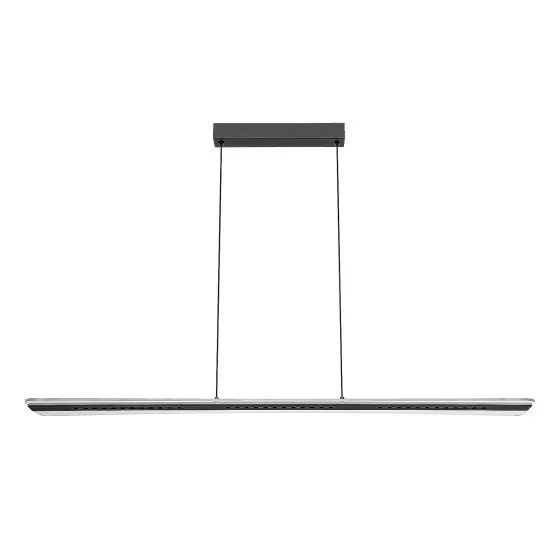 Rábalux Norael fekete LED függesztett lámpa (RAB-72026) LED 1 izzós IP20