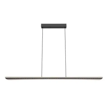 Rábalux Norael fekete LED függesztett lámpa (RAB-72026) LED 1 izzós IP20