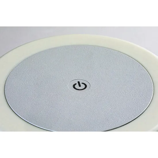 Rábalux Odera fekete hordozható LED asztali lámpa (RAB-7040) LED 1 izzós IP44