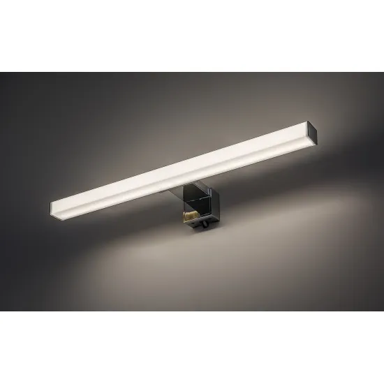 Rábalux Oliro króm fürdőszobai LED tükörmegvilágító lámpa (RAB-75048) LED 1 izzós IP44
