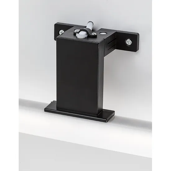 Rábalux Oliro fekete fürdőszobai LED tükörmegvilágító lámpa (RAB-75051) LED 1 izzós IP44