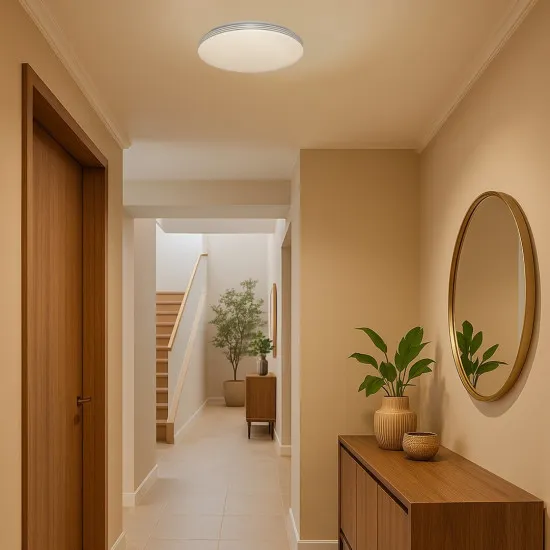 Rábalux Oscar 2 ezüst LED mennyezeti lámpa (RAB-71175) LED 1 izzós IP20