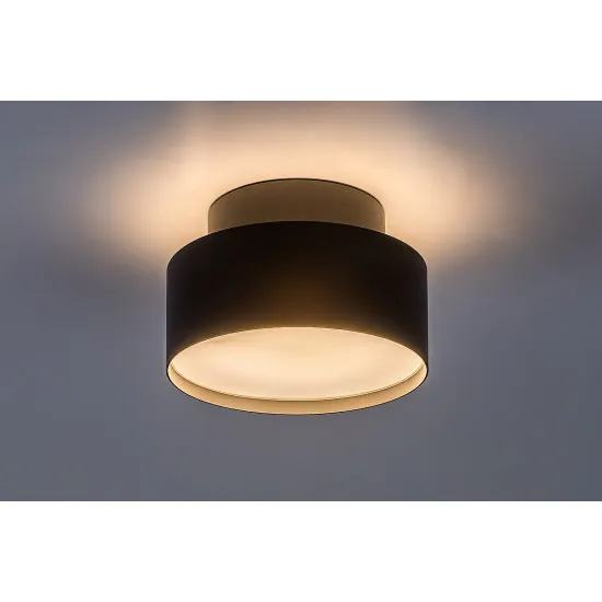 Rábalux Ovidia fekete LED mennyezeti lámpa (RAB-71320) LED 1 izzós IP20