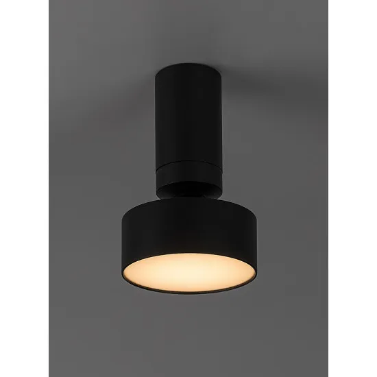 Rábalux Ovidia fekete LED mennyezeti lámpa (RAB-71321) LED 1 izzós IP20