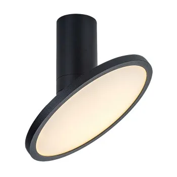 Rábalux Ovidia fekete LED mennyezeti lámpa (RAB-71323) LED 1 izzós IP20