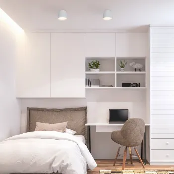 Rábalux Ovidia fehér LED mennyezeti lámpa (RAB-71324) LED 1 izzós IP20