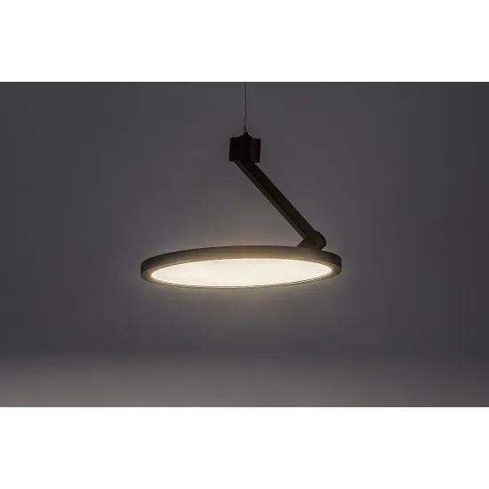 Rábalux Ovidia fekete LED függesztett lámpa (RAB-72327) LED 1 izzós IP20