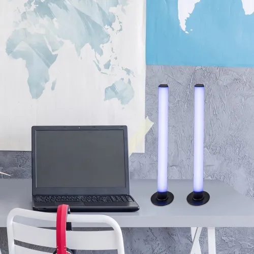 Rábalux Paco fekete LED állólámpa szett (RAB-76014) LED 1 izzós IP20