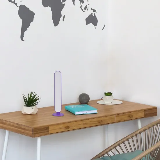 Rábalux Parker lila LED asztali lámpa (RAB-76017) LED 1 izzós IP20