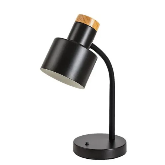 Rábalux Pastro fekete asztali lámpa (RAB-74096) E27 1 izzós IP20