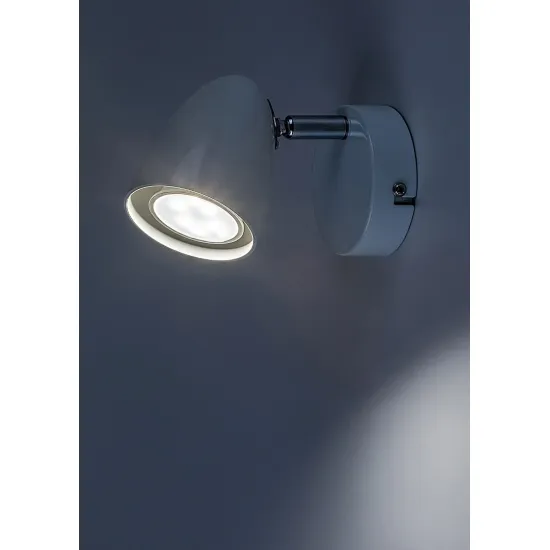 Rábalux Perico fehér fali spotlámpa (RAB-73016) GU10 1 izzós IP20