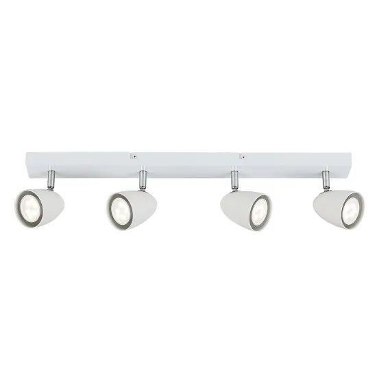 Rábalux Perico fehér mennyezeti spotlámpa (RAB-73022) GU10 4 izzós IP20