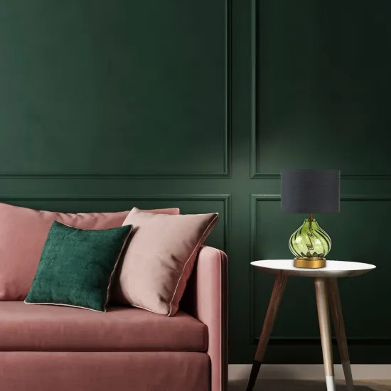 Rábalux Pirelo zöld asztali lámpa (RAB-74033) E14 1 izzós IP20