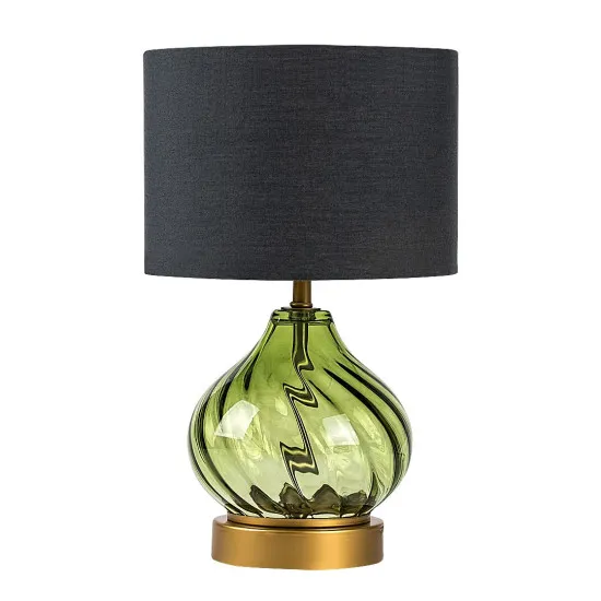 Rábalux Pirelo zöld asztali lámpa (RAB-74033) E14 1 izzós IP20