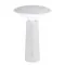 Rábalux Polperro fehér kültéri hordozható LED asztali lámpa (RAB-77146) LED 1 izzós IP20