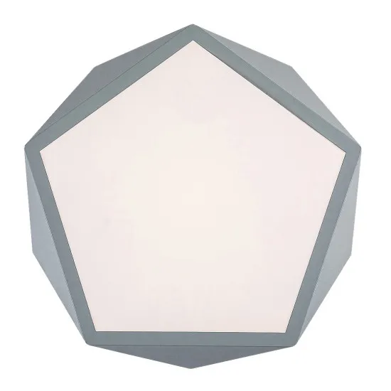 Rábalux Raffa szürke LED mennyezeti lámpa (RAB-71251) LED 1 izzós IP20