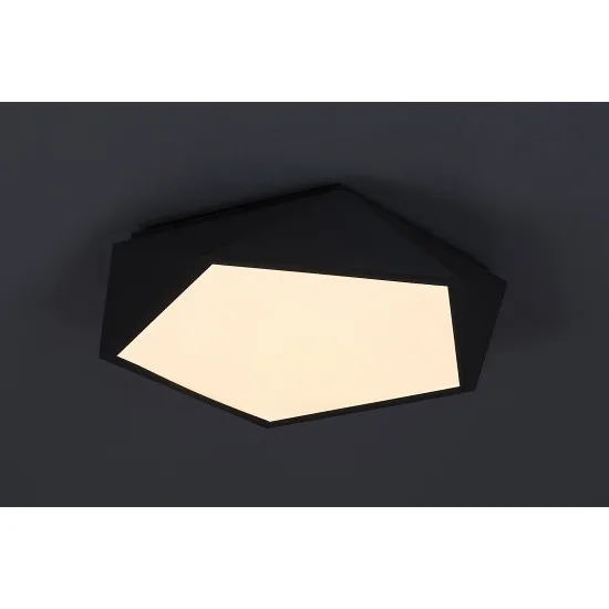 Rábalux Raffa szürke LED mennyezeti lámpa (RAB-71251) LED 1 izzós IP20