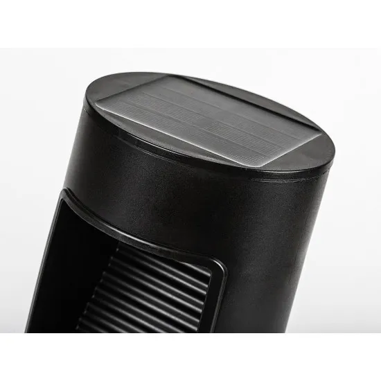 Rábalux Ravello fekete LED napelemes kültéri leszúrható lámpa (RAB-77158) LED 1 izzós IP44