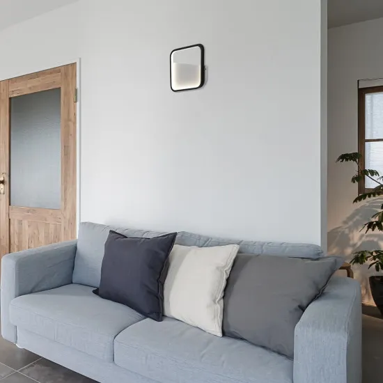 Rábalux Razzi fekete-fehér LED fali lámpa (RAB-71086) LED 1 izzós IP20