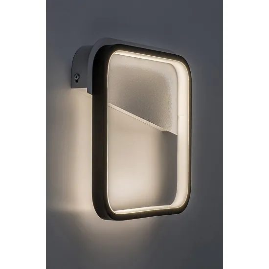 Rábalux Razzi fekete-fehér LED fali lámpa (RAB-71086) LED 1 izzós IP20